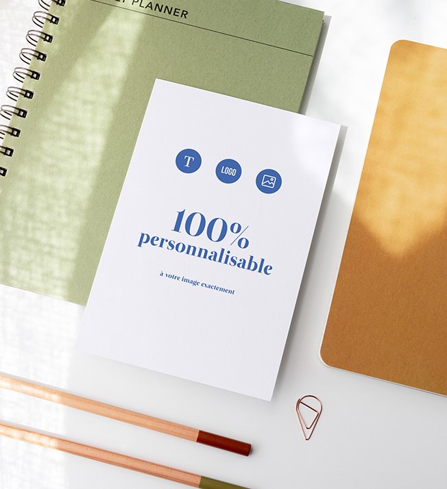 Cartes de voeux 100% perso