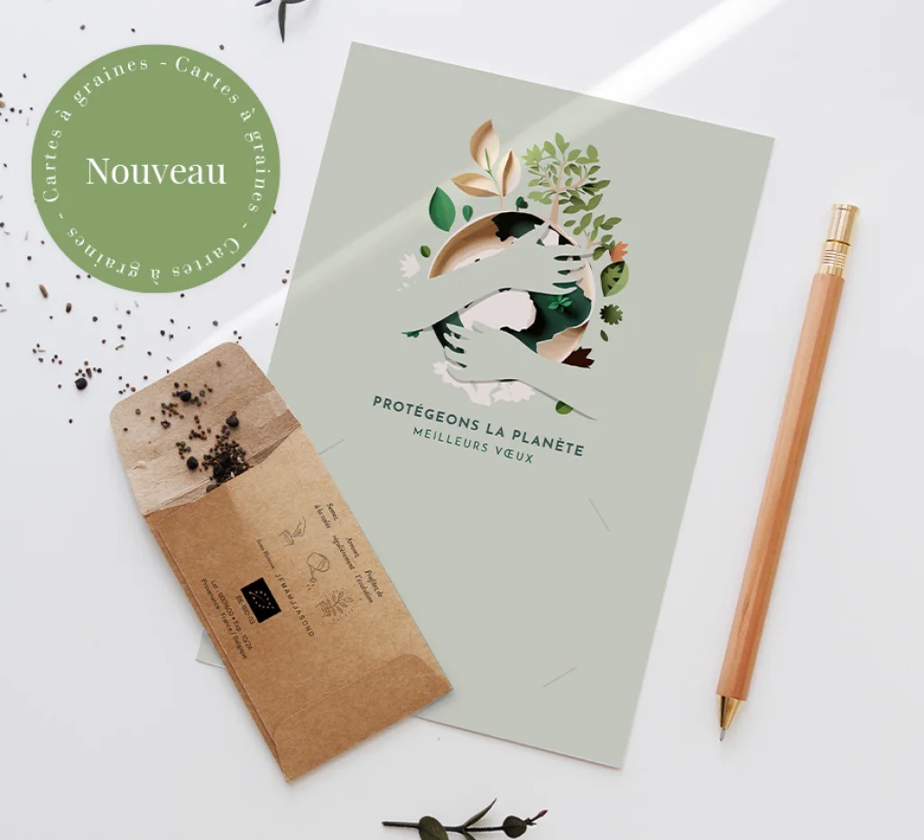 Cartes à graines
