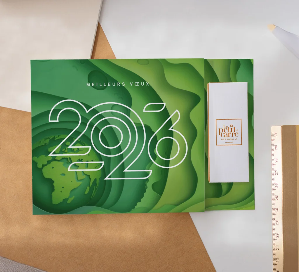 Cartes deux chocolats