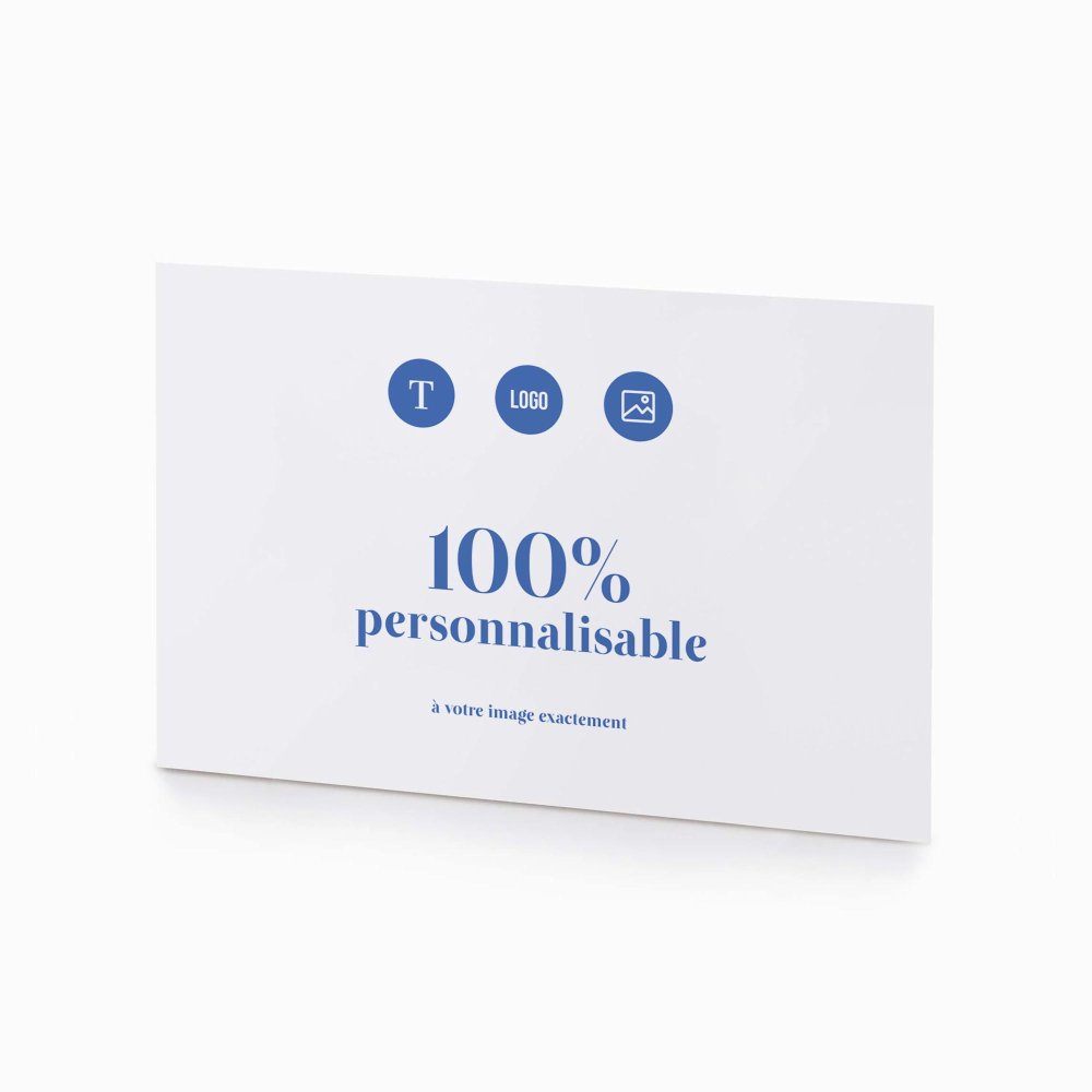 100% personnalisable