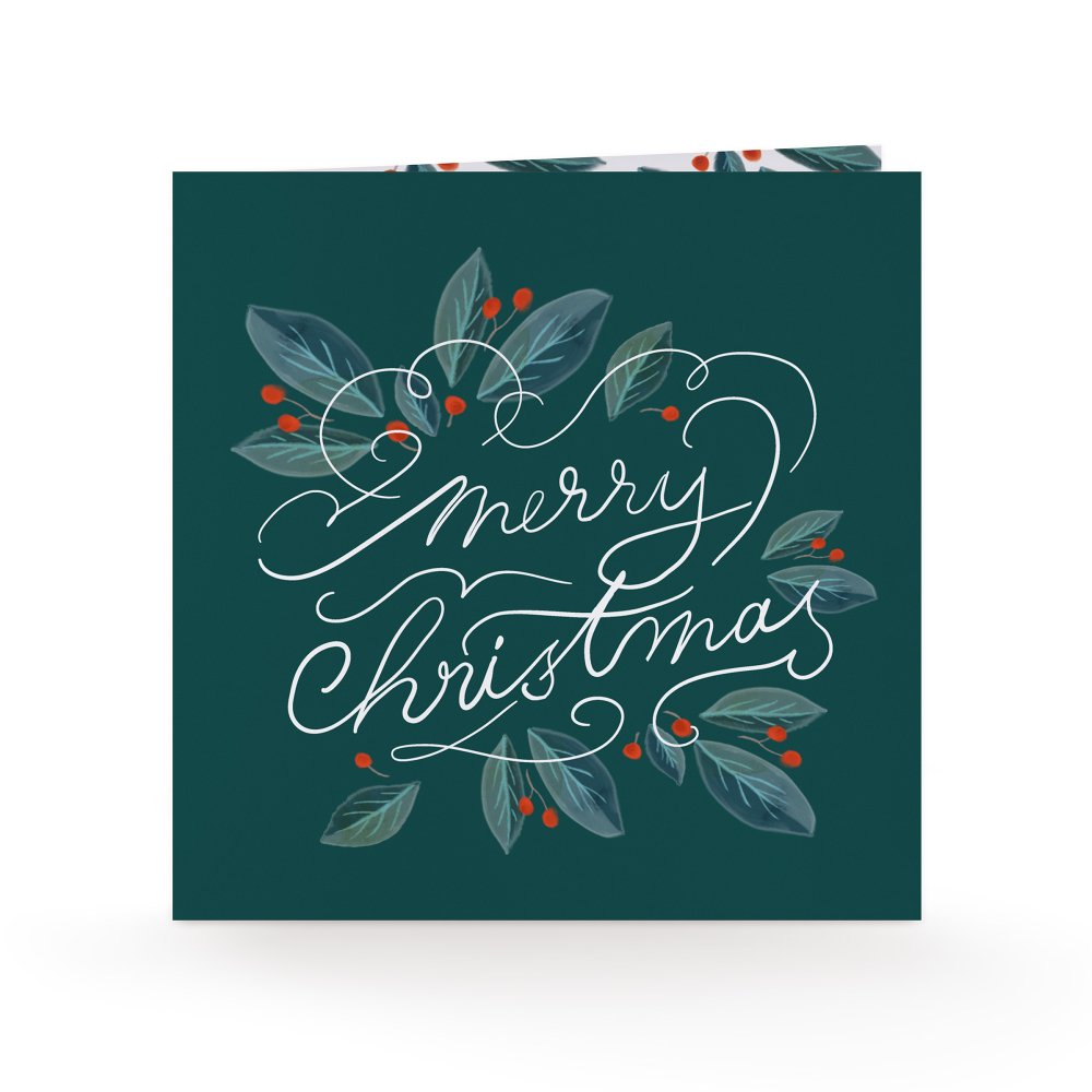 Christmas calligraphy