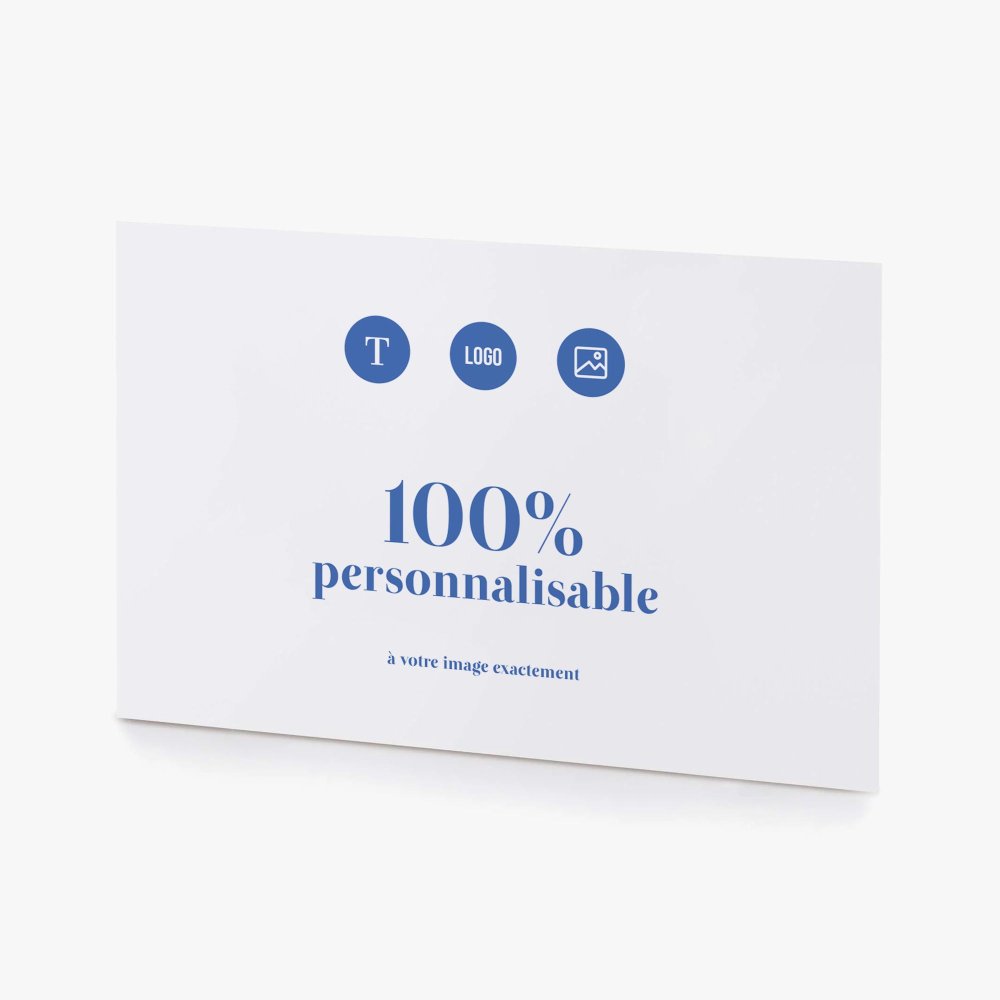 100% personnalisable