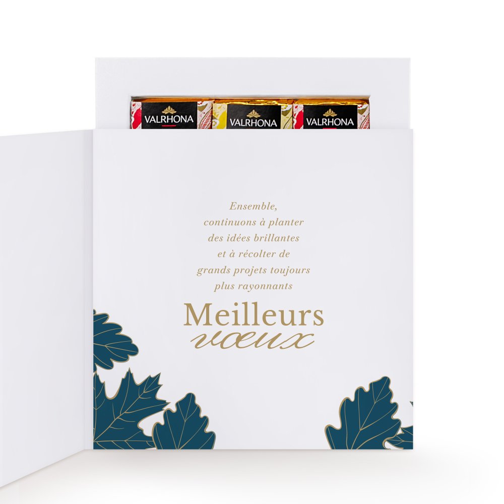Feuilles bleues