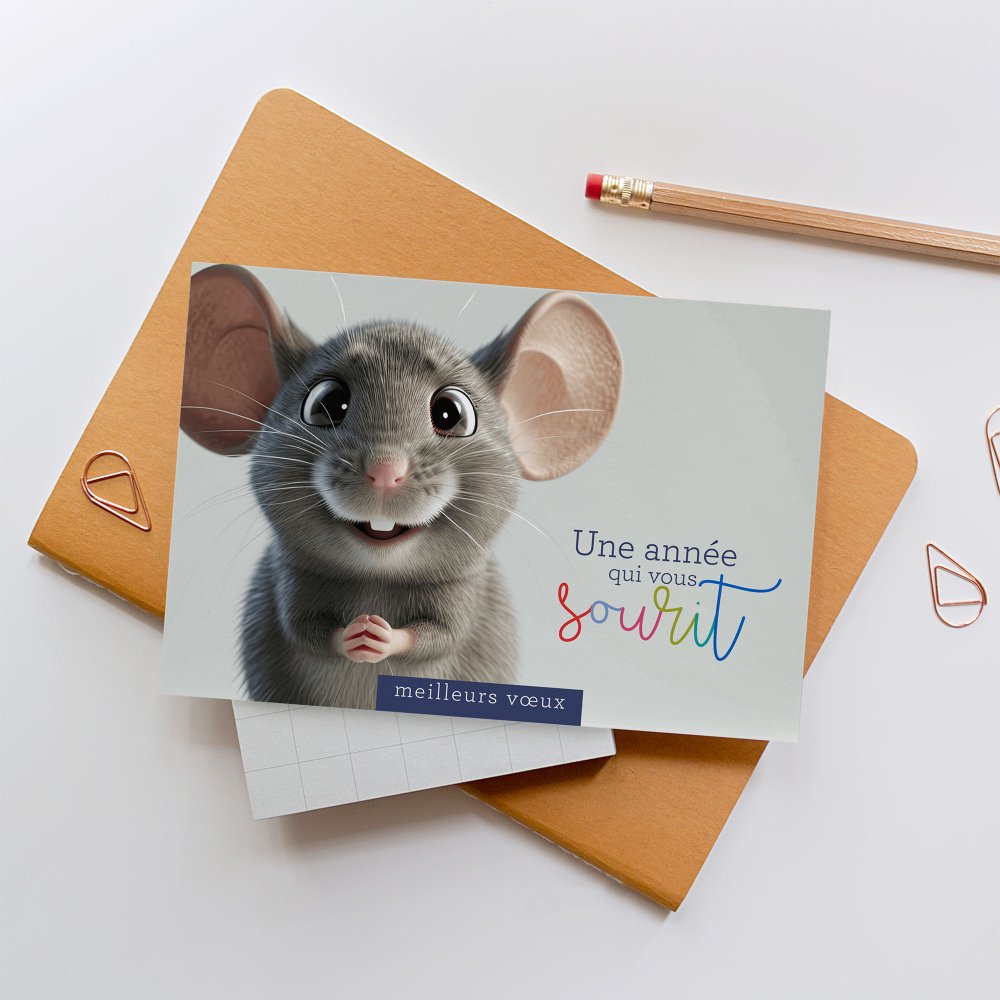 Smiling mouse