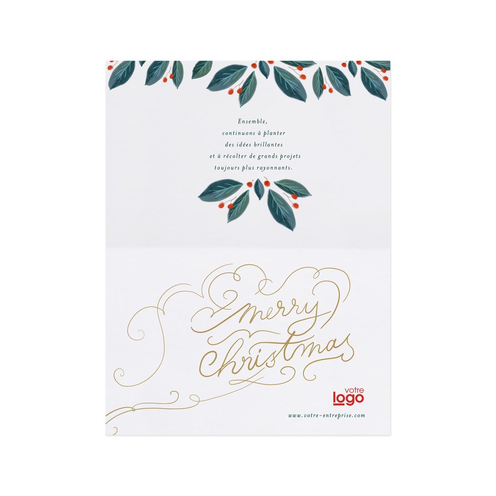 Christmas calligraphy