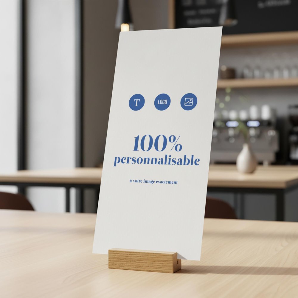 100% personnalisable