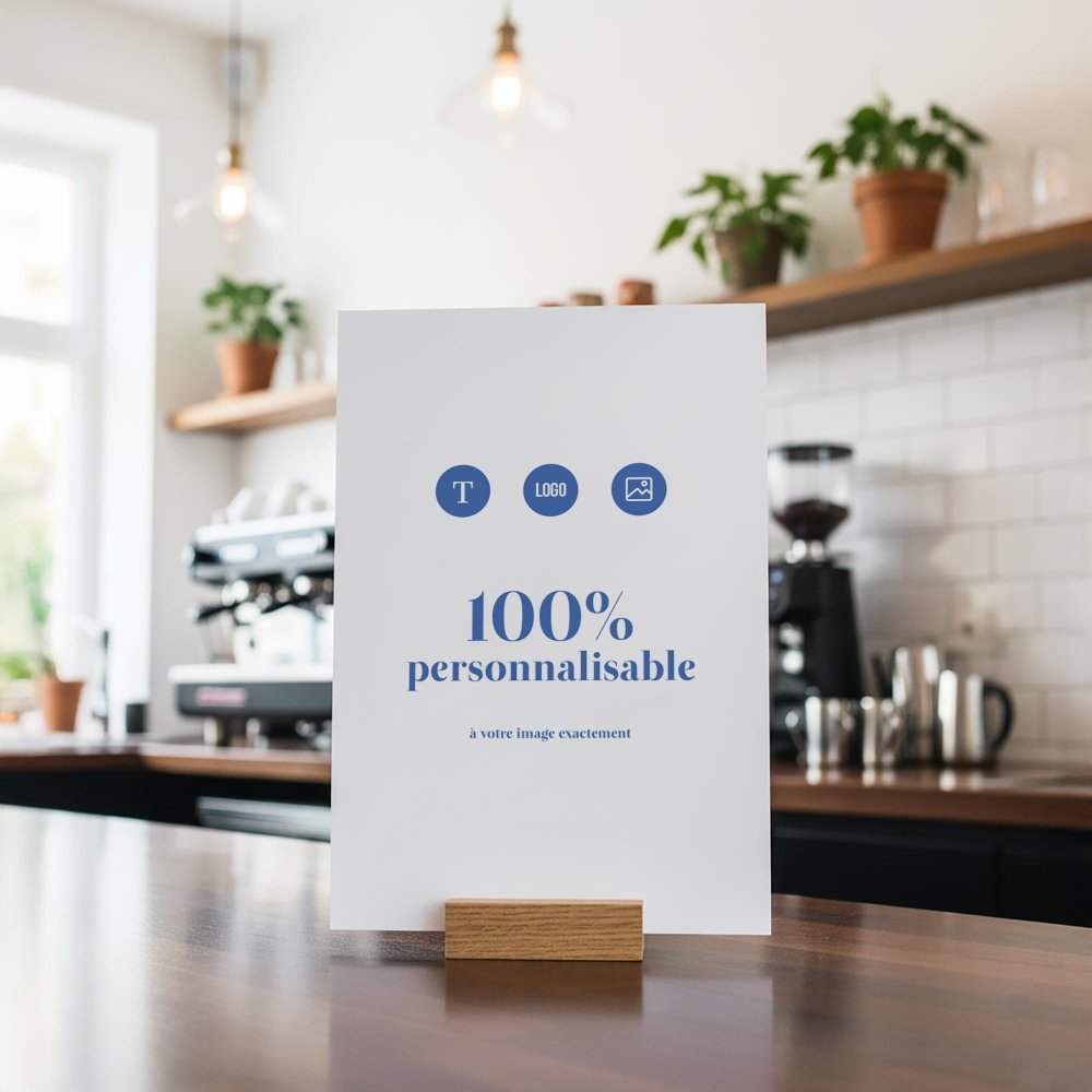100% personnalisable