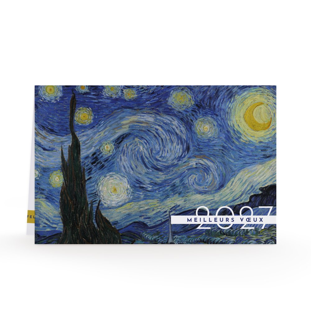 Détail La Nuit étoilée, Van Gogh