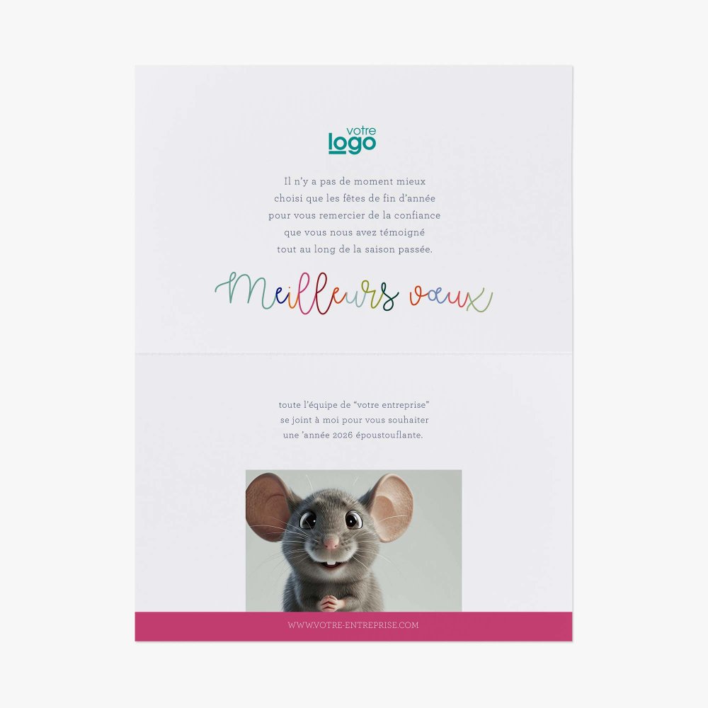 Smiling mouse