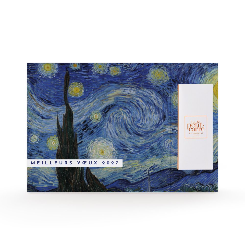 Détail La Nuit étoilée, Van Gogh