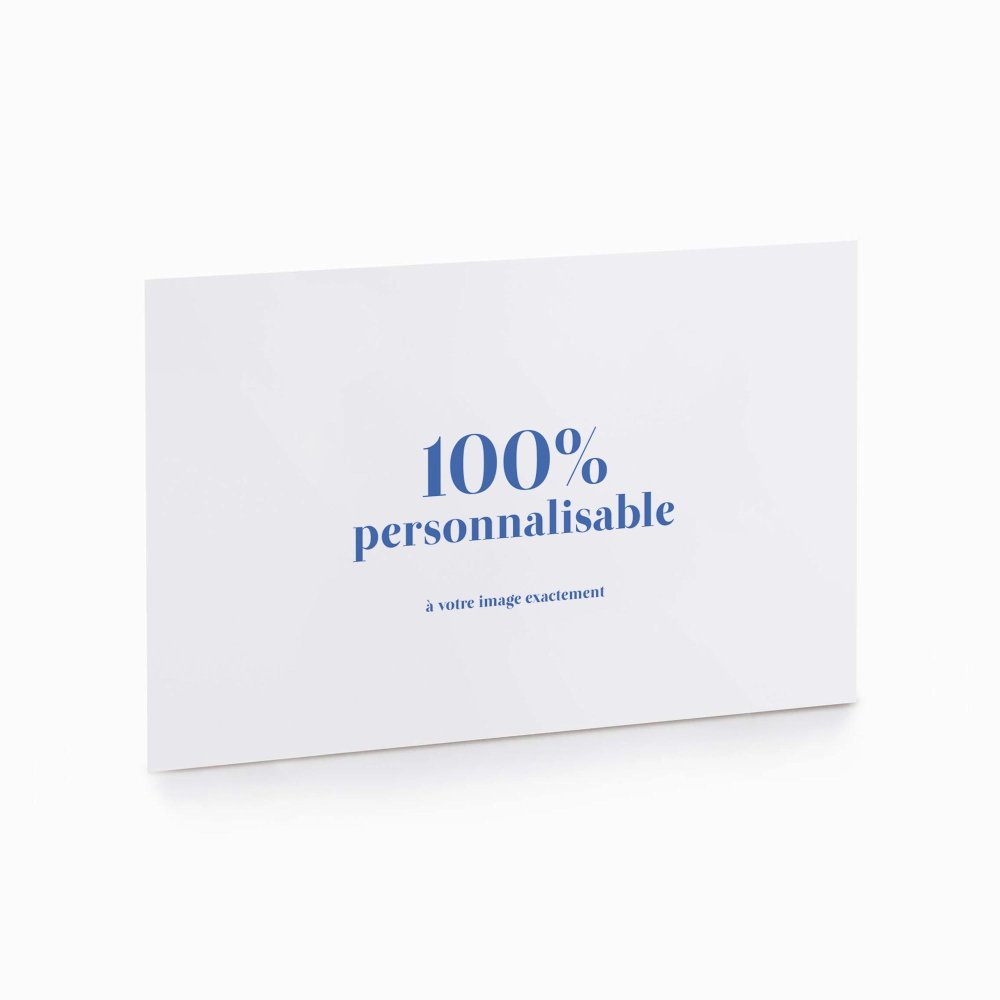 100% personnalisable