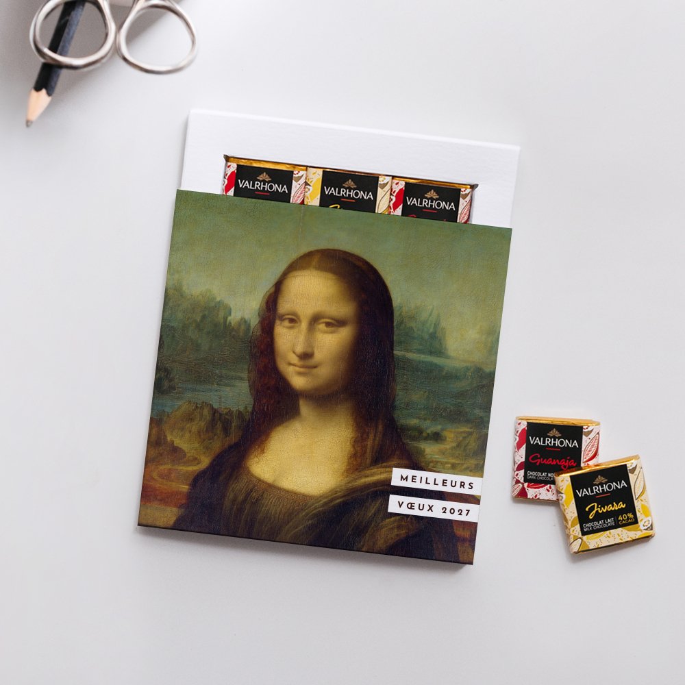 Détail La Joconde, Léonard de Vinci