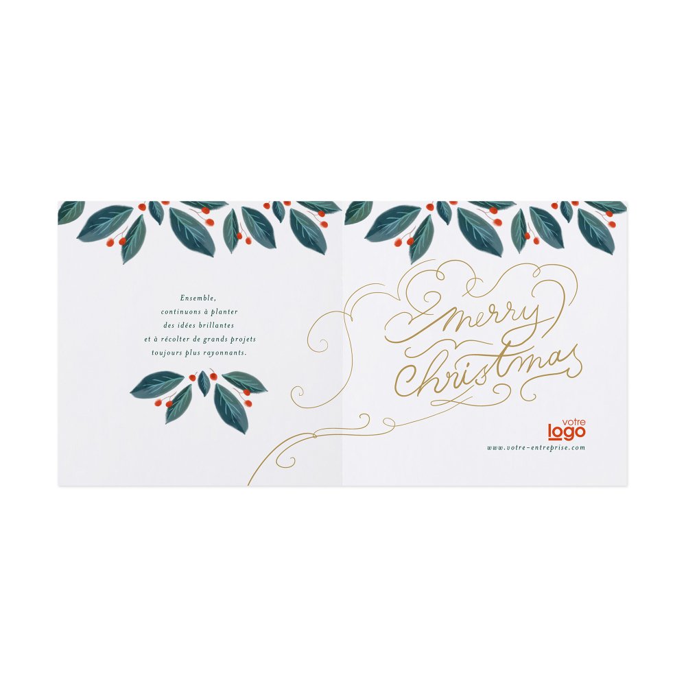 Christmas calligraphy