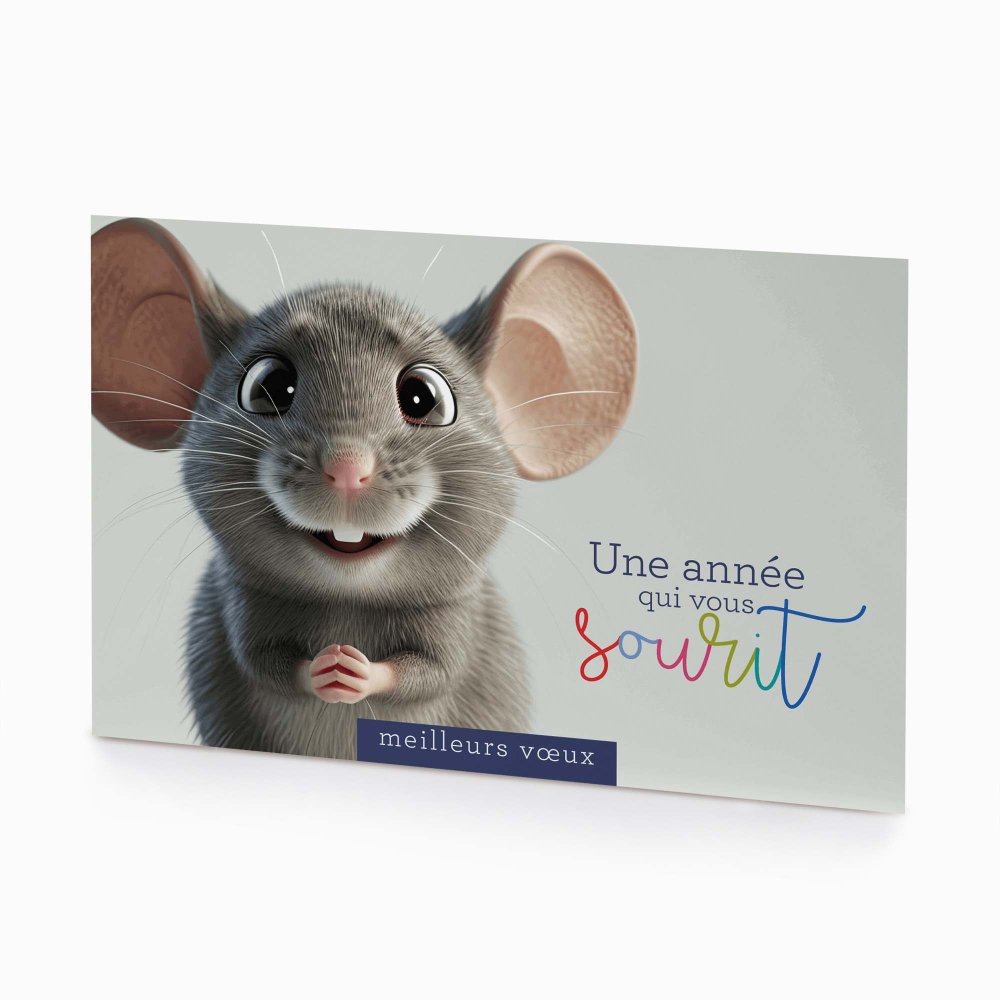Smiling mouse