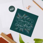 Christmas calligraphy
