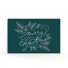 Christmas calligraphy