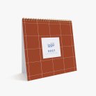 White lines - Terracotta