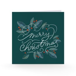 Christmas calligraphy