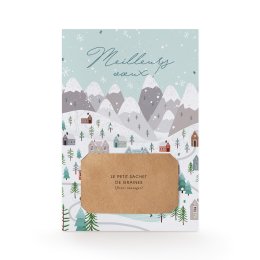 Snowy town