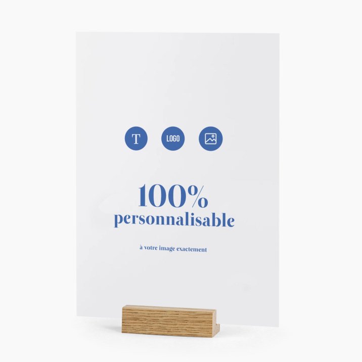 100% personnalisable