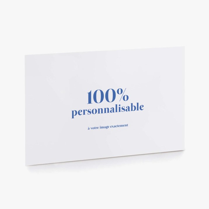 100% personnalisable