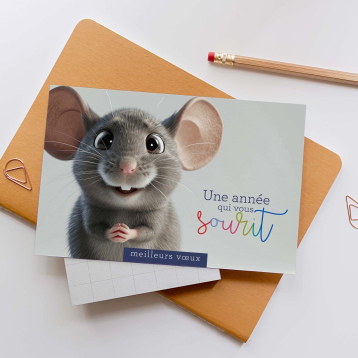 Smiling mouse
