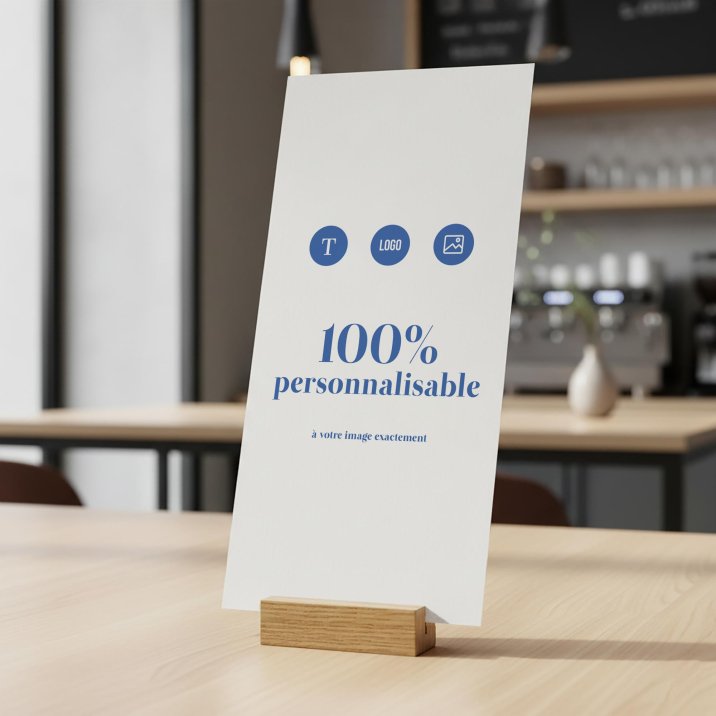100% personnalisable