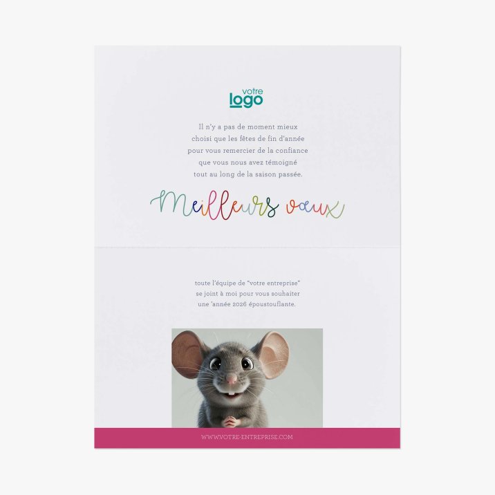 Smiling mouse