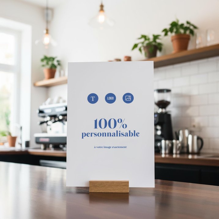 100% personnalisable