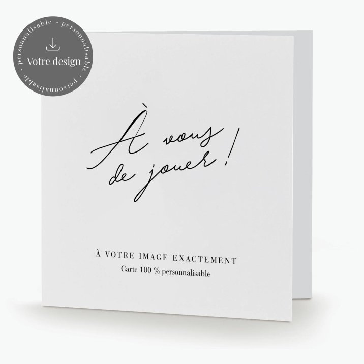 Carte sur mesure